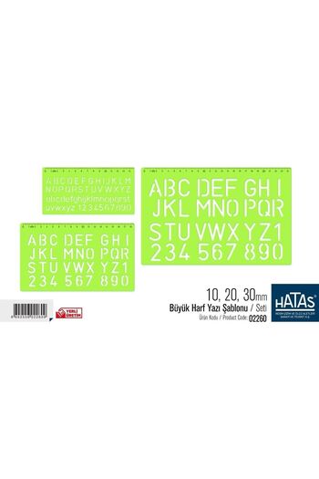 HATAS /02260 ΜΟΝΟΣ ΣΕΤ 10-20-30 ΜΜ