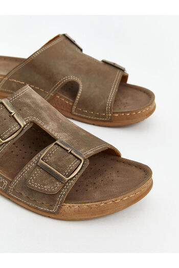 LC Waikiki Ανδρικές παντόφλες New Season Suede Look - S5CQ00Z8