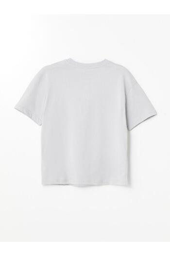 LC Waikiki Ανδρικό μπλουζάκι με λαιμόκοψη Oversize (S4)