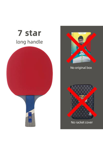 Choice E7-FL no bag LOKI 9 Star Table Tennis Racket Professional 5+2 Carbon Ping Pong Paddle 6/7/8/9 Star U