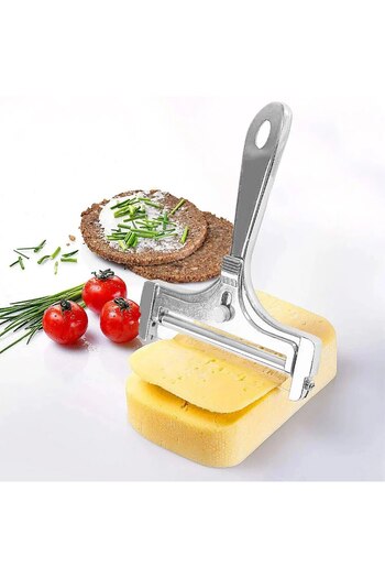 Choice Stainless Steel Cheese Slicer Adjustable Thickness Butter Cutter Soft and Semi-Hard Kitchen Cooki...