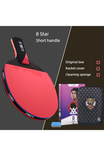 Choice E8 CS set LOKI 9 Star Table Tennis Racket Professional 5+2 Carbon Ping Pong Paddle 6/7/8/9 Star Ultr