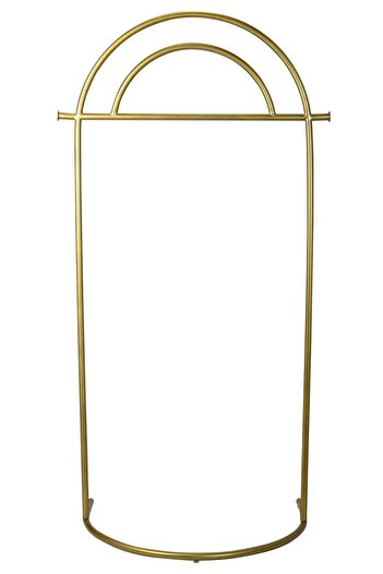 Fec Reklam Hermes Metal Ayaklı Askılık Konfeksiyon Askılığı Gold Elbise Askılığı Kıyafet Askılığı