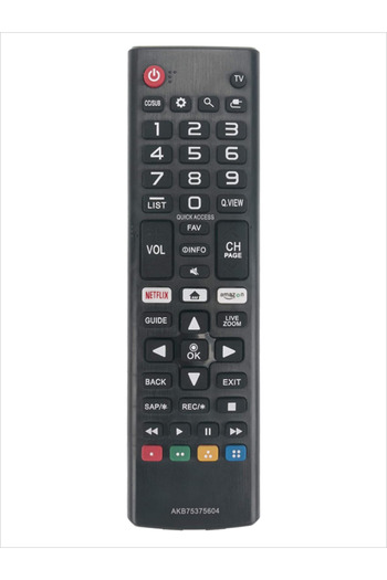 Choice BLACK HIGH QUALITY ABS AKB75375604 REMOTE CONTROL FOR LG SMART TV 433MHZ