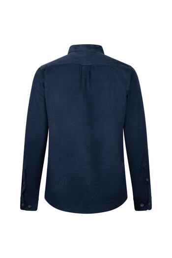 Hatemoğlu indigo Slim Fit 100% бавовна, комір на ґудзиках, довгі рукави, класична сорочка