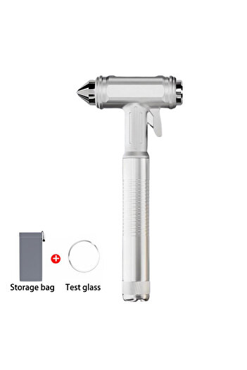 Choice silver white EAFC Car Safety Hammer Car Window Breaker Emergency Hammer Seat Belt Cutter Suitable fo