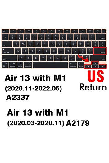 Choice US 2020 2021 Air 13 Keyboard Cover For Macbook Air 13 M2 Pro 13 M1 Pro 14 16 Max Silicone Protector