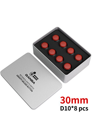Choice Clear Red Black D10 Qanba Gravity KS Mechanical Shafts Silent Pushbutton 24mm/30mm Arcade Button Sna