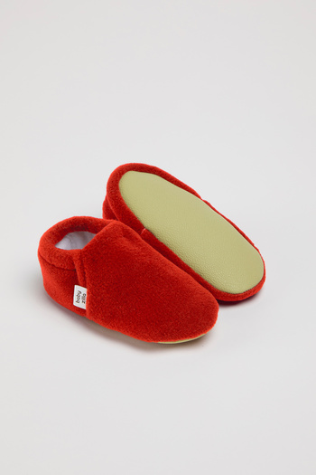 BabyZilla Non-Slip Sole Fleece Baby Booties Organic Cotton Lining, Home Boot Slippers and Nursery Shoes
