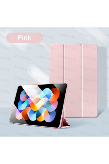 Choice RedMi Pad 11in Pink For Xiaomi Redmi Pad Pro 12.1" 2024 Case Flip Stand PU Protective Cover for RedM