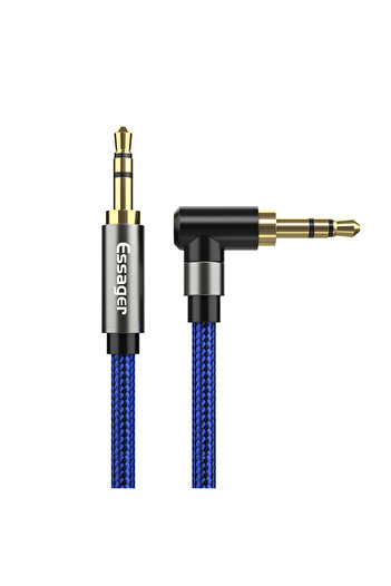 Choice 1.5m Blue ESSAGER AUX Cable 3.5mm Jack Audio Cable For Speaker Wire Headphone Car 3.5mm Jack Hifi Au