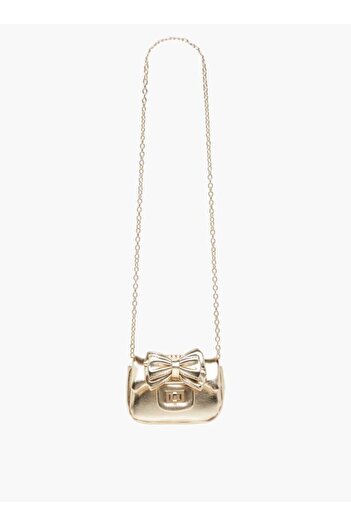 Celeste Celeste Bow Accent Crossbody Bag with Chain Strap and Twist Lock Closure