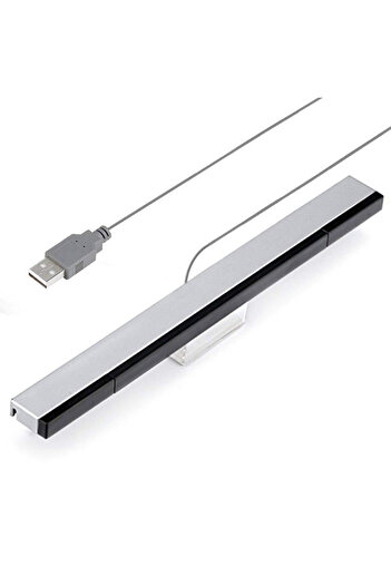 ALLOYSEED Sensor Bar 02 Sensor Bar USB for Nintendo Wii/Wii U Console Replacement Infrared TV Ray Wired Remote