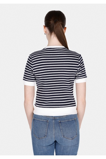 Colin's Γυναικείο λευκό μπλουζάκι Slim Fit
