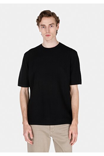 Colin's Comfort Fit Men's Black Sweater