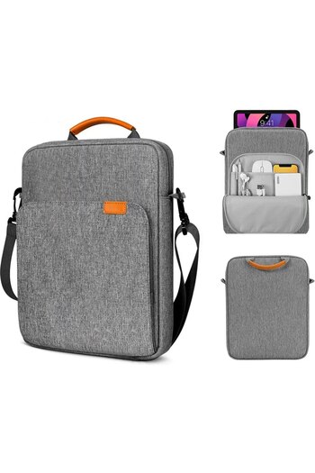 Choice Gray 9.7-11in Tablet Handbag Case Sleeve Portable Pouch For iPad 9th 8th Air 4 5 Generation Bag For