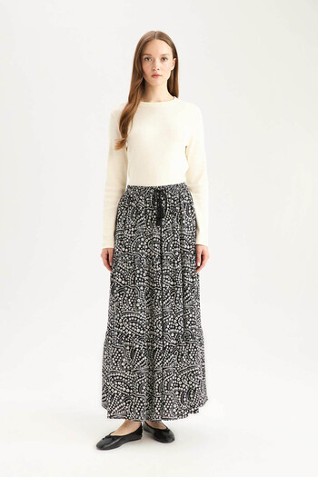DeFacto Black Women's Skirt B5570Ax/Bk81