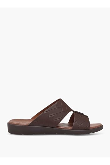 LBL by Shoexpress Men's Textured Slip-On Arabic Sandals