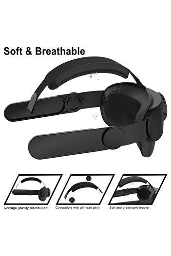 Choice black Design Head Strap Accessories Compatible With Quest 2, Elite Strap For Enhanced Support And Co
