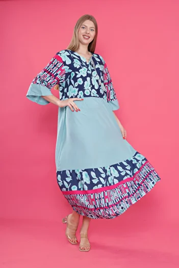 mervemoda Women's Summer Short Sleeve Dress