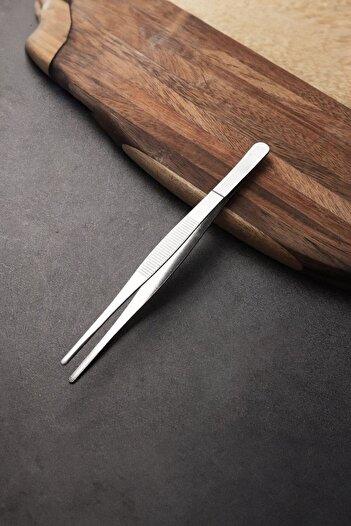 Chavin 20 cm Professional Chef Tweezers - Steel, Multi-Purpose, Tongs cin765-2