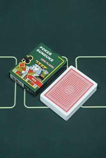 Weather Forecast Red Pvc Plastic Waterproof Playing Poker Playing Card Gin444Kr