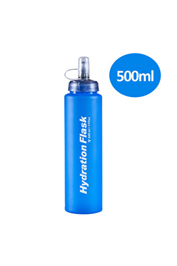 Choice B1- 500ml 250/500/750ml TPU Outdoor Sport Bottle Folding Soft Flask Drink Water Bottle Running Campi