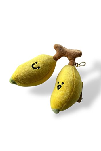 TAKIŞTIR Yellow Color Banana Figured Badge / Buckle / Keychain