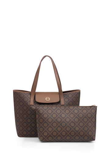 Fossil Кафява дамска чанта за през рамо 05Fo25Y5038