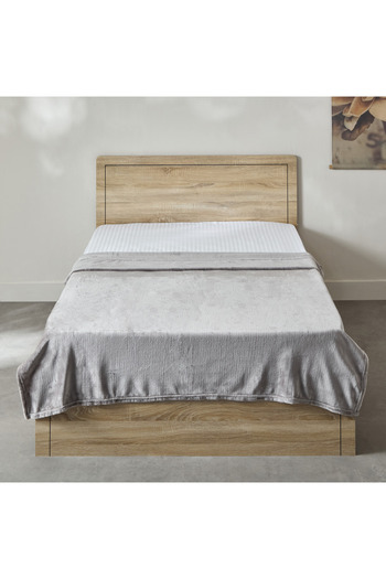 erorex Nova Solid Flannel Twin Blanket - 140x200 cm