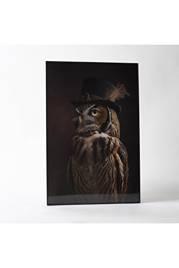 erorex Ersel Bird Framed Picture - 40x60x2.5 cm