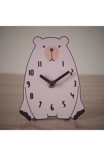 erorex Playland Bear Table Clock - 14x15 cm
