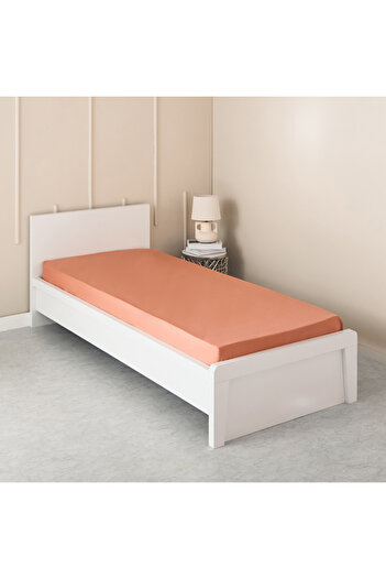 erorex Bristol Polycotton Single Fitted Sheet - 90x200+25 cm