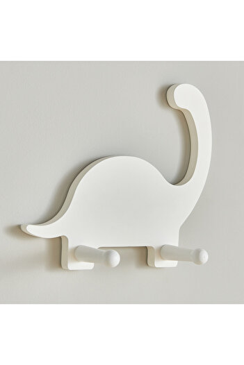 erorex Natura Wooden Dinosaur Wall Hook - 20x55x18 cm