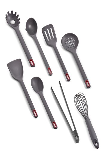 Aryıldız Daily Tools 8 Piece Silicone Serving Set