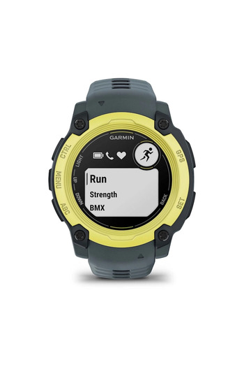 Garmin INSTINCT E, 40 MM, ELECTRIC LIME BEZEL W/ TWILIGHT BAND, WW