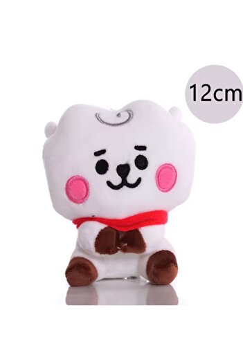 REN AKSESUAR ميدالية مفاتيح قطيفة Kpop BT21 RJ مقاس 10 سم