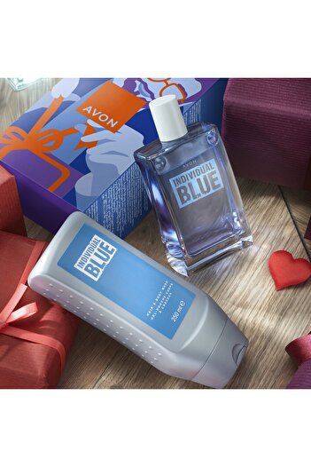 AVON Individual Set Blue 2 Pieces