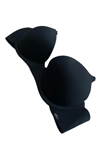 F.K 381 Balenli (Wired) Unsupported Laser Cut Bra Black