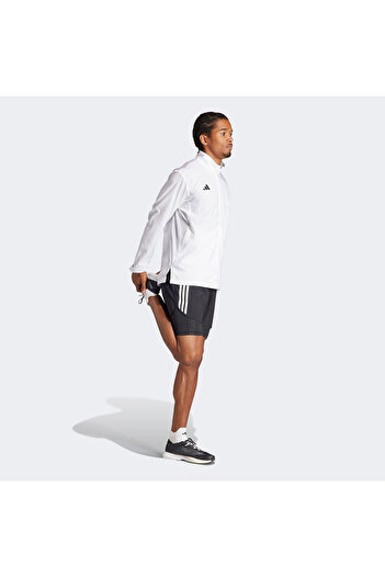 adidas Adizero Essentials Men's White Running Windbreaker