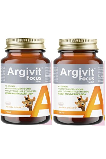 Argivit Focus 30 Tablets 2 Pieces