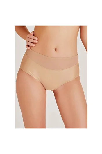 Magic Form 783 Women's Dark Skin Wide Brim High Waist Tulle Panties