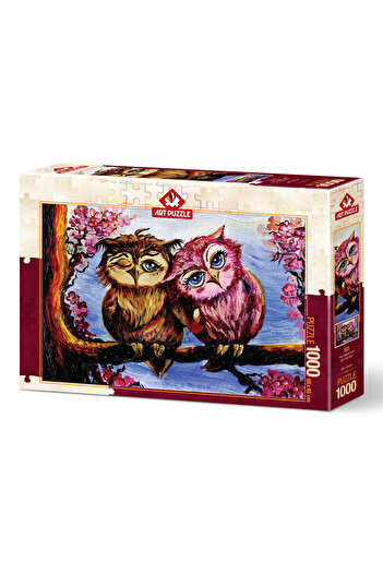 Art Puzzle Love Owls 1000 Piece Puzzle