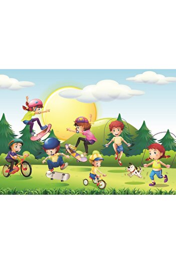 Art Puzzle Oyun Zamanı 2'li 35 60 Parça Yapboz