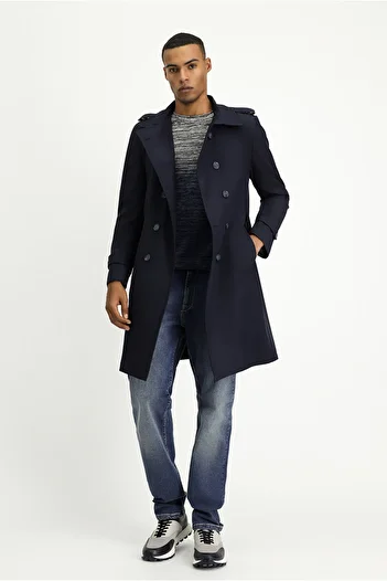 Kiğılı Double Breasted Top Coat & Trench Coat