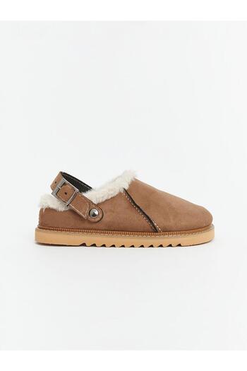LC Waikiki Γυναικείες παντόφλες σπιτιών KOOR Suede Look