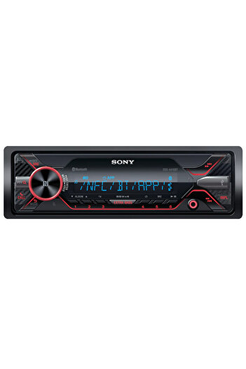 Sony Dsx-a416bt 3amfi Çıkışlı Profesyonel Oto Teyp Rgb Işıklı Bluetooth-usb Tesisat Teyibi 4x55wat