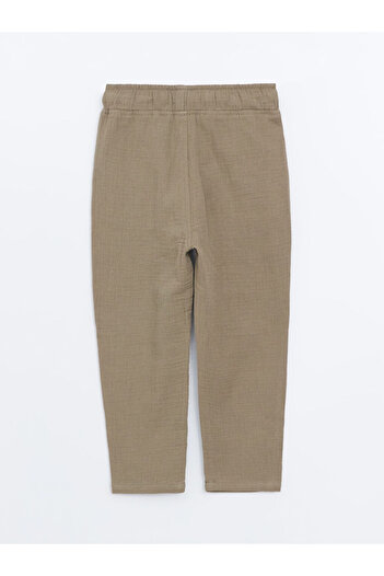 LC Waikiki Lcw Kids Khaki Standard Fit Lace-Up Boy's Pants