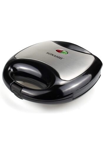 sonashi 2-Slice Waffle Maker SWM-873,750W, Non-Stick,Cool Touch Body, Handle Lock, Indicator Lights