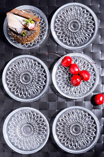 ORTAKÖY CENNETİ Pastry Cookie Cake Treat Serving Plate 12 cm